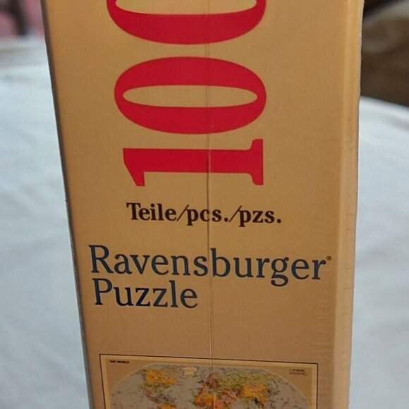 Ravensburger THE WORLD Political World Map Flags 1000 Pc. Puzzle Germany NEW - Picture 12 of 13